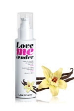 Масажна олія з ароматом ванілі 100 МЛ Love to Love Cosmeto, в упаковці