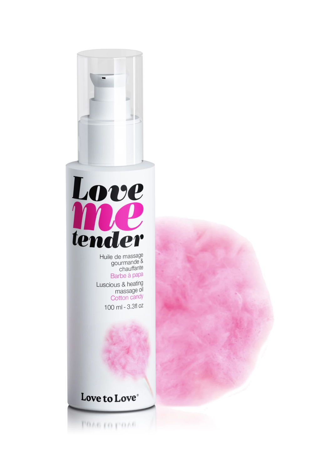 Масажна олія з ароматом солодкої вати 100 МЛ Love to Love Cosmeto Масажна олія з ароматом солодкої вати 100 МЛ Love to Love Cosmeto в аерозольній упаковці
