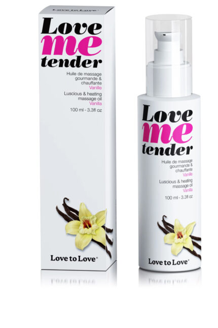 Масажна олія з ароматом ванілі 100 МЛ Love to Love Cosmeto, в аероз упаковці